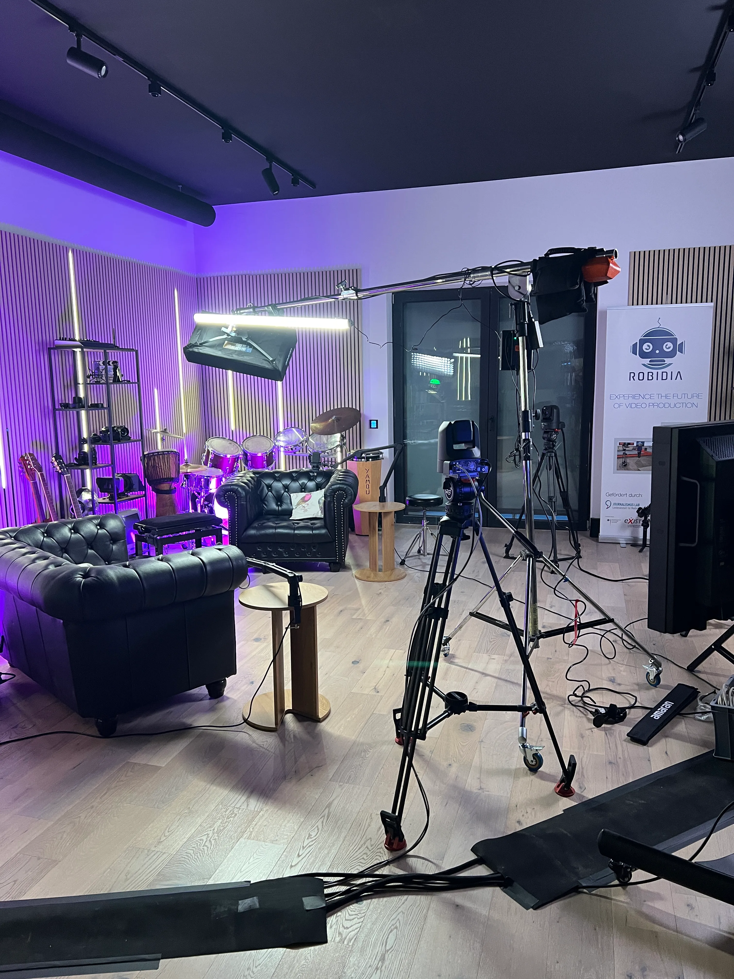 Autonomes Podcast-Studio von Robidia